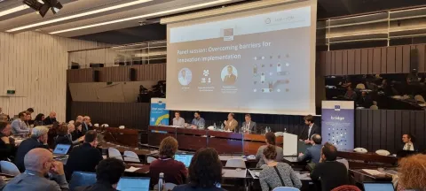 OMEGA X at BRIDGE: Presenting World Café main ideas to the GA